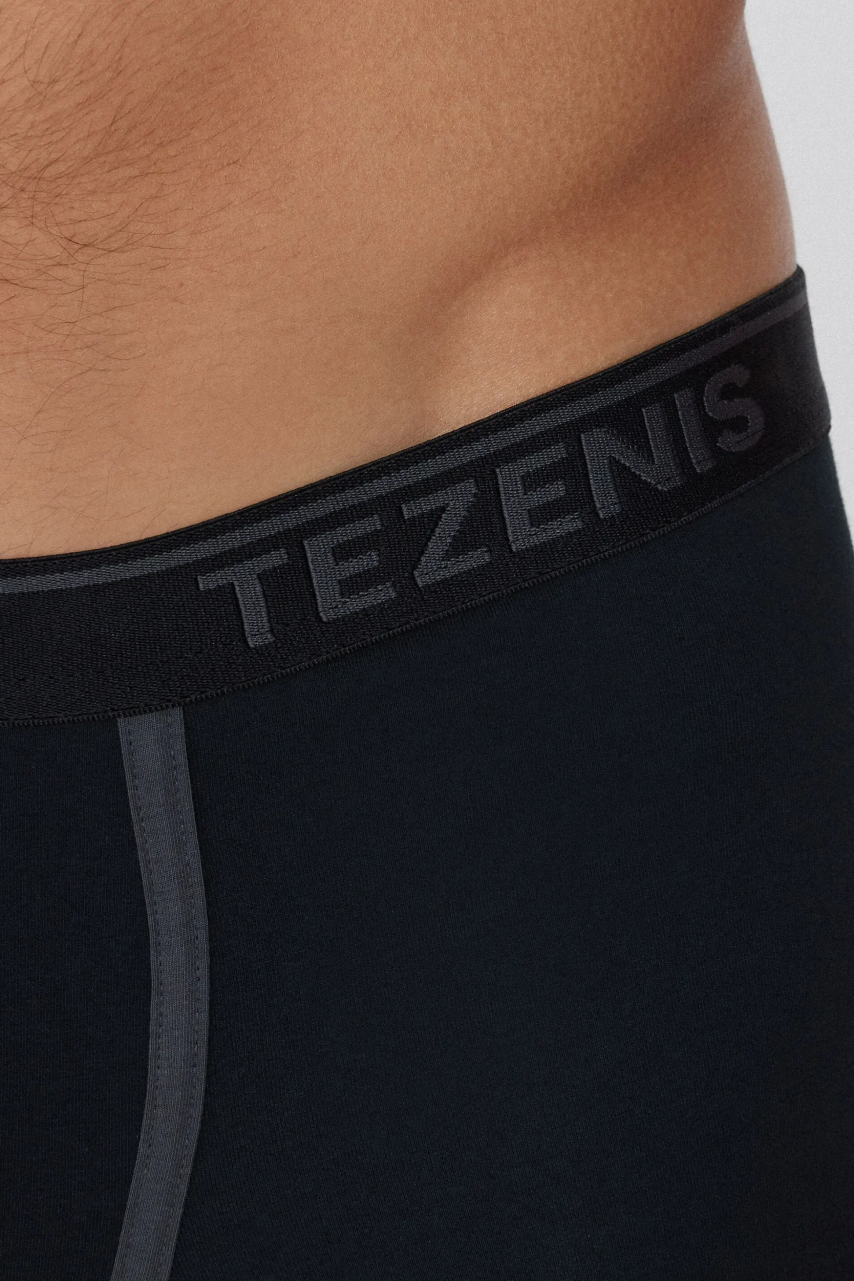 Cotton Logo Boxer Briefs With Contrasting Edging - Boxers - Men | Tezenis