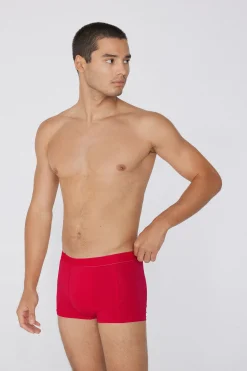 Cotton Logo Boxers With Contrasting Trim - Boxers - Men | Tezenis