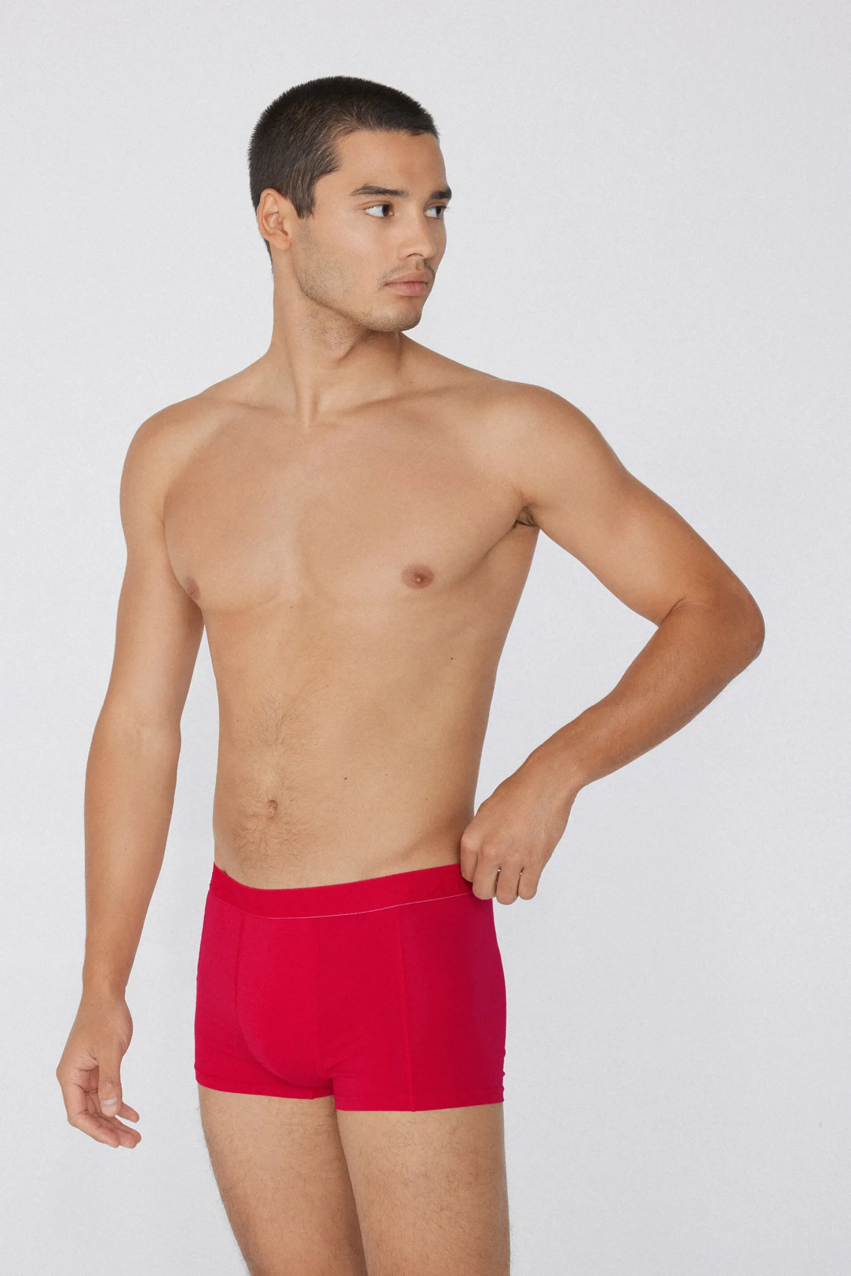 Cotton Logo Boxers With Contrasting Trim - Boxers - Men | Tezenis