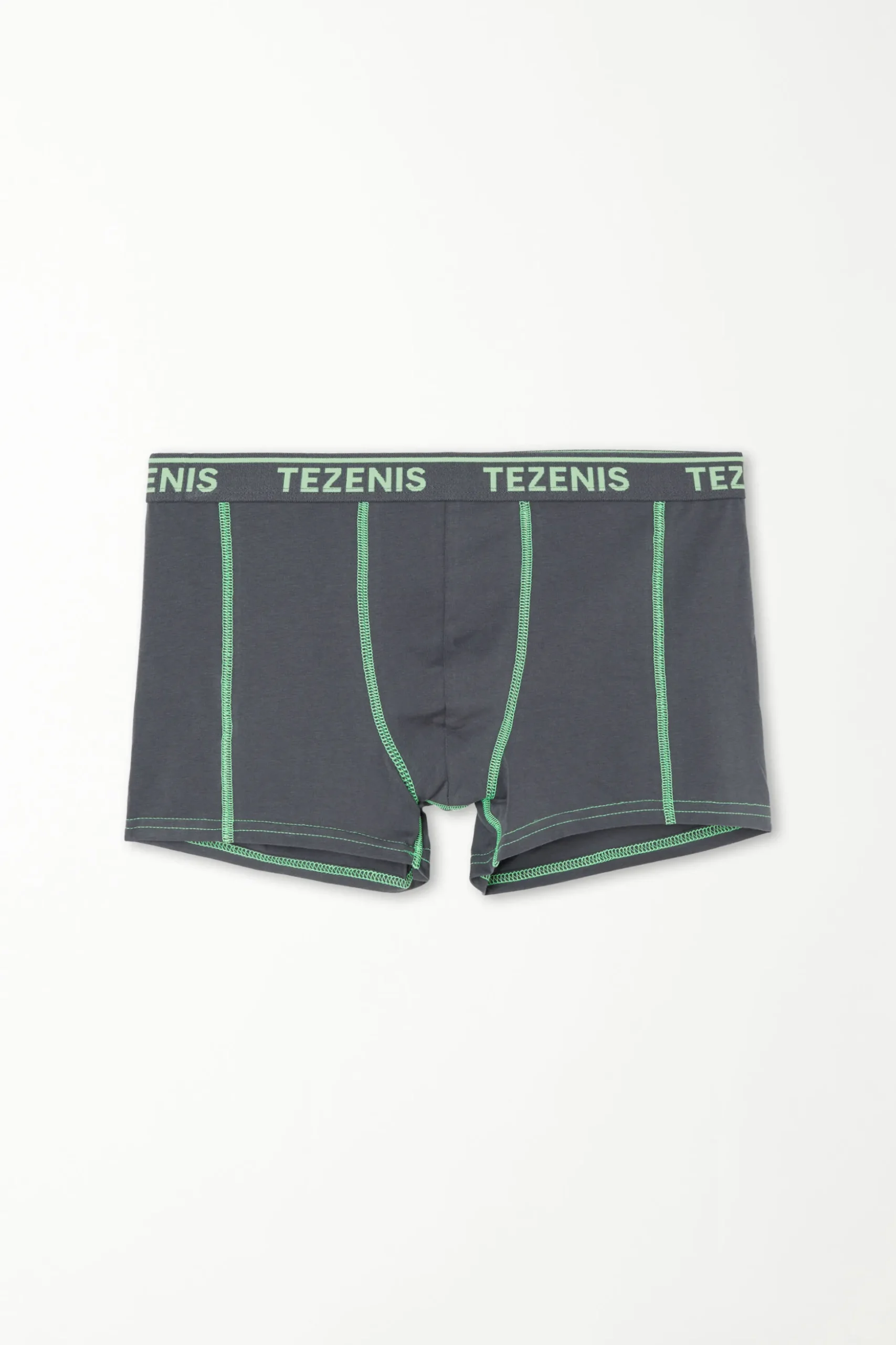 Cotton Logo Boxers With Contrasting Trim - Boxers - Men | Tezenis
