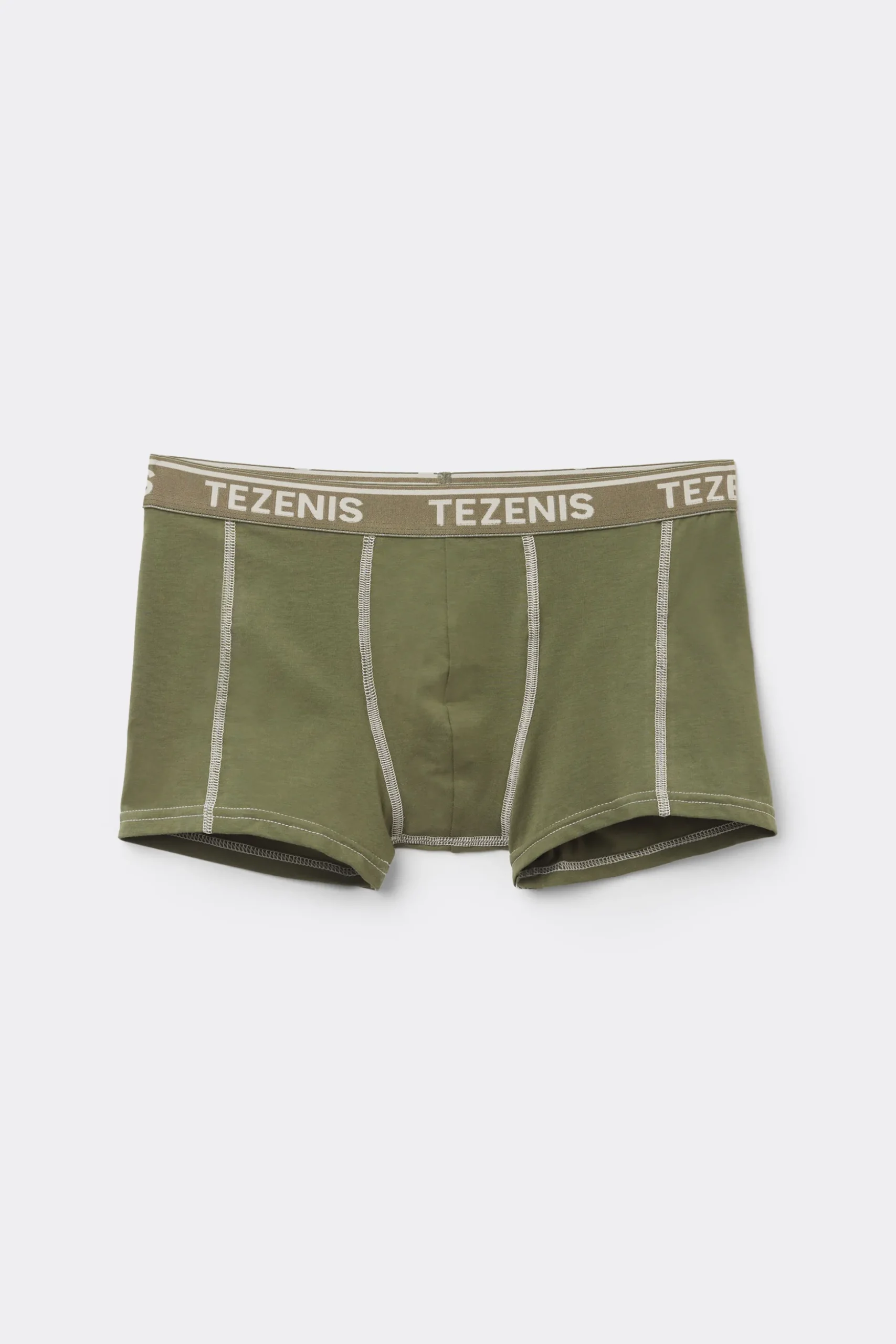 Cotton Logo Boxers With Contrasting Trim - Boxers - Men | Tezenis