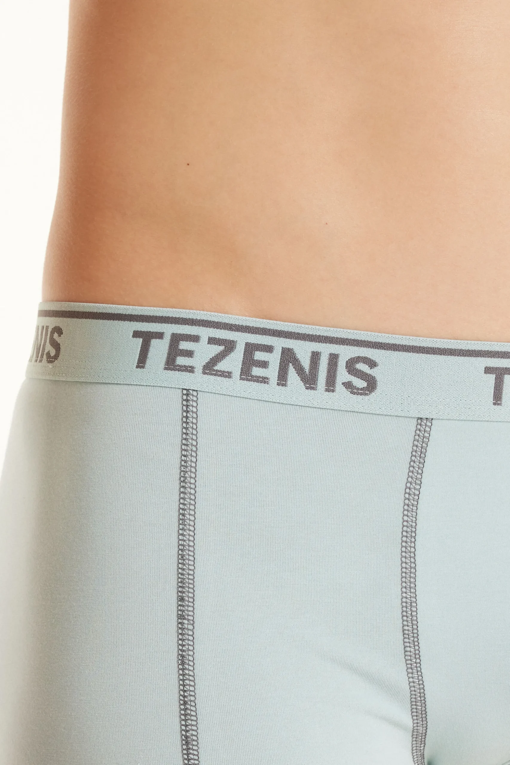 Cotton Logo Boxers With Contrasting Trim - Boxers - Men | Tezenis