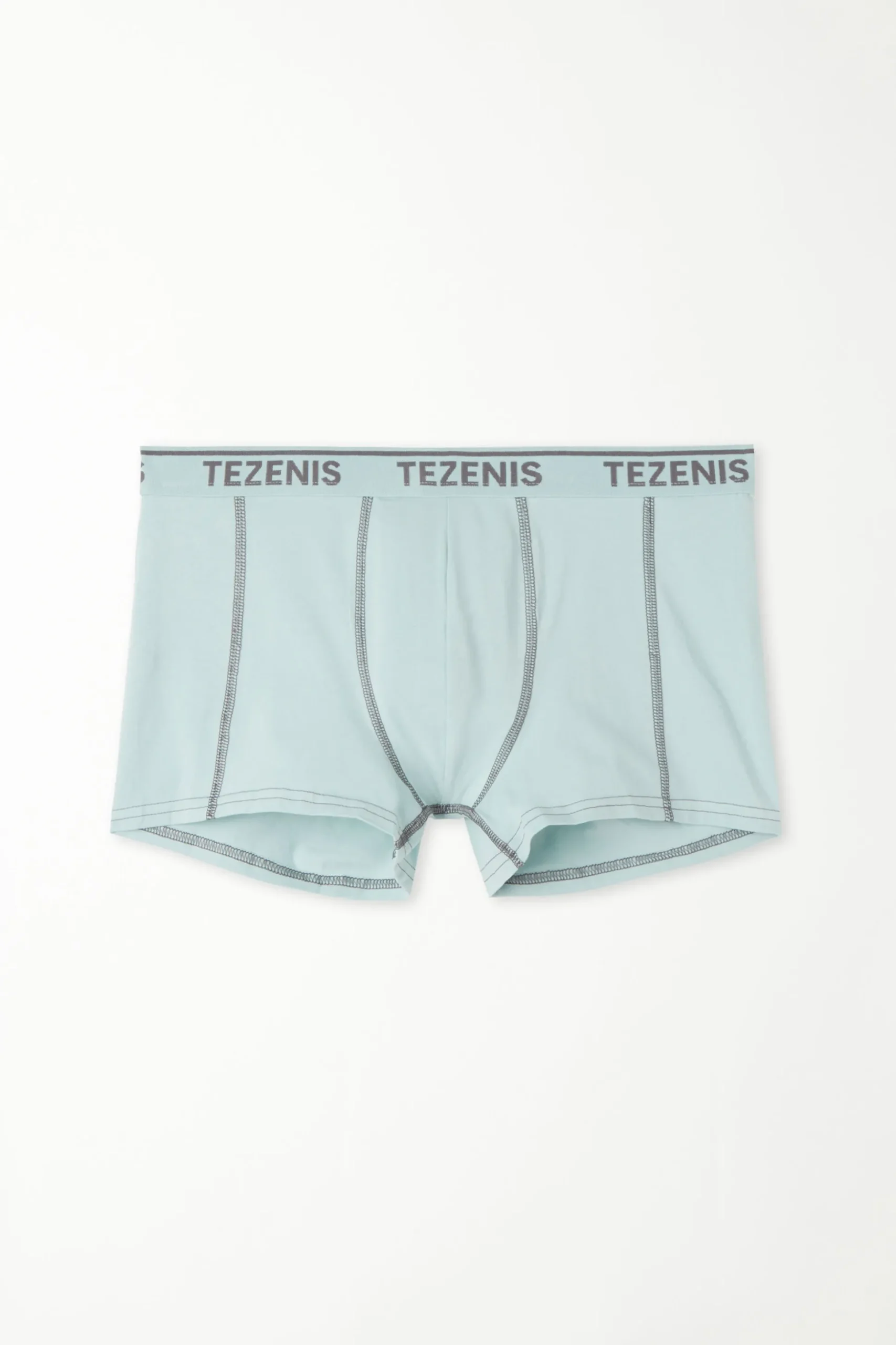 Cotton Logo Boxers With Contrasting Trim - Boxers - Men | Tezenis