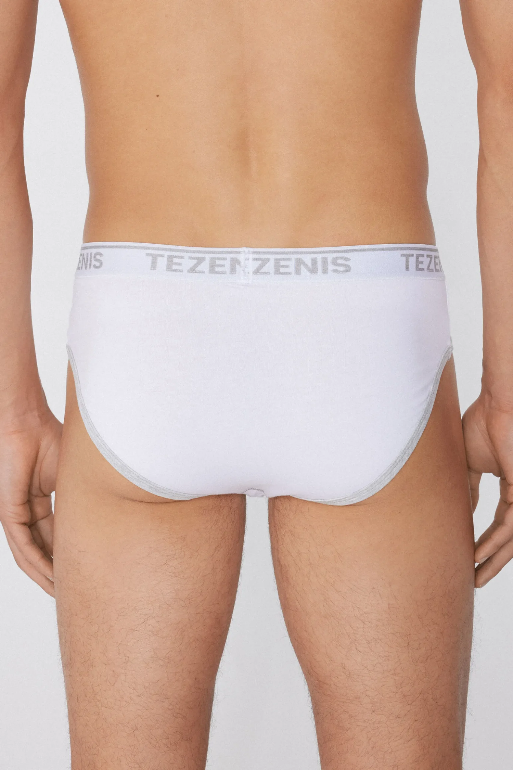 Cotton Logo Briefs With Contrasting Edging - Briefs - Men | Tezenis
