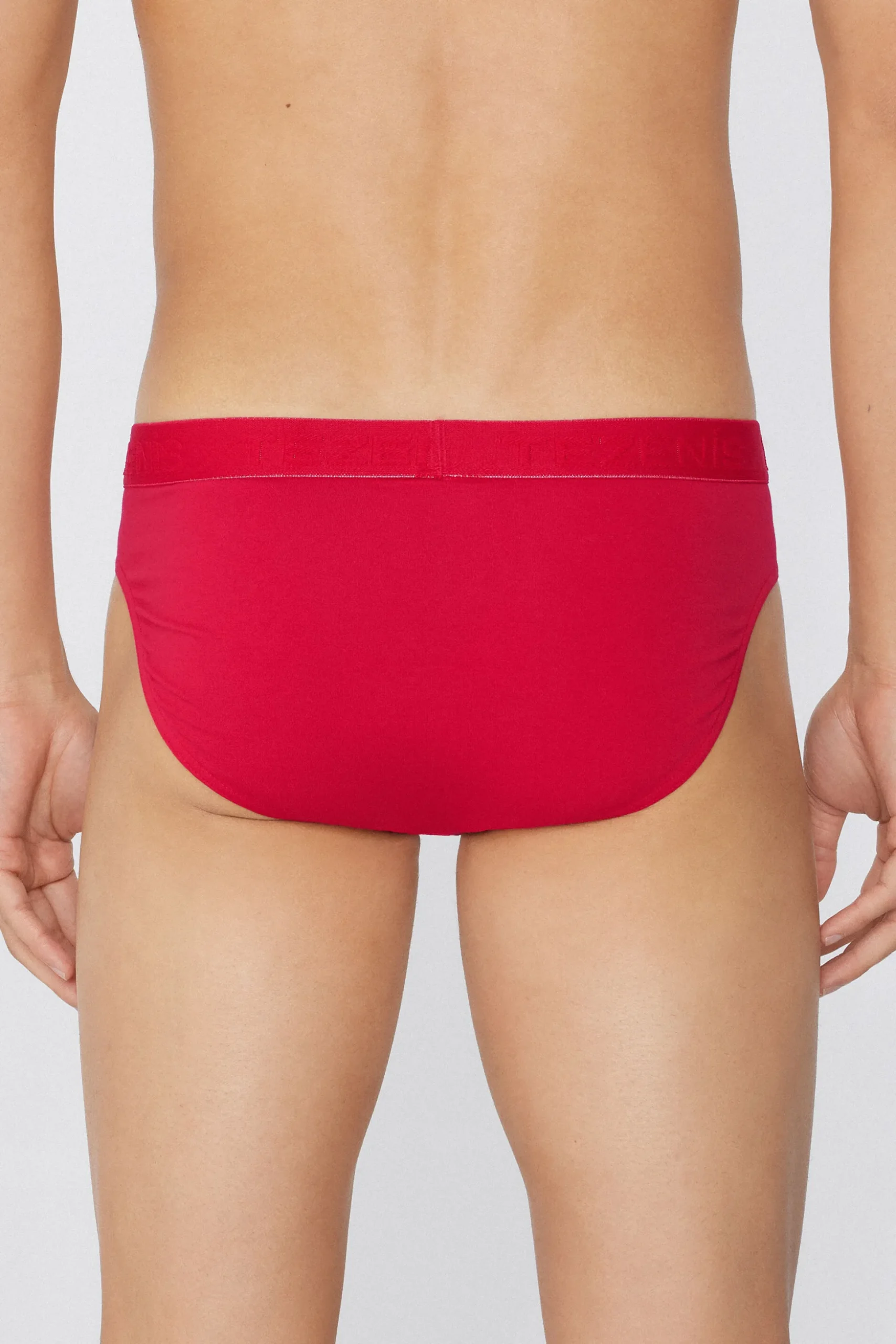 Cotton Logo Briefs With Contrasting Trim - Briefs - Men | Tezenis