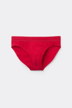 Cotton Logo Briefs With Contrasting Trim - Briefs - Men | Tezenis