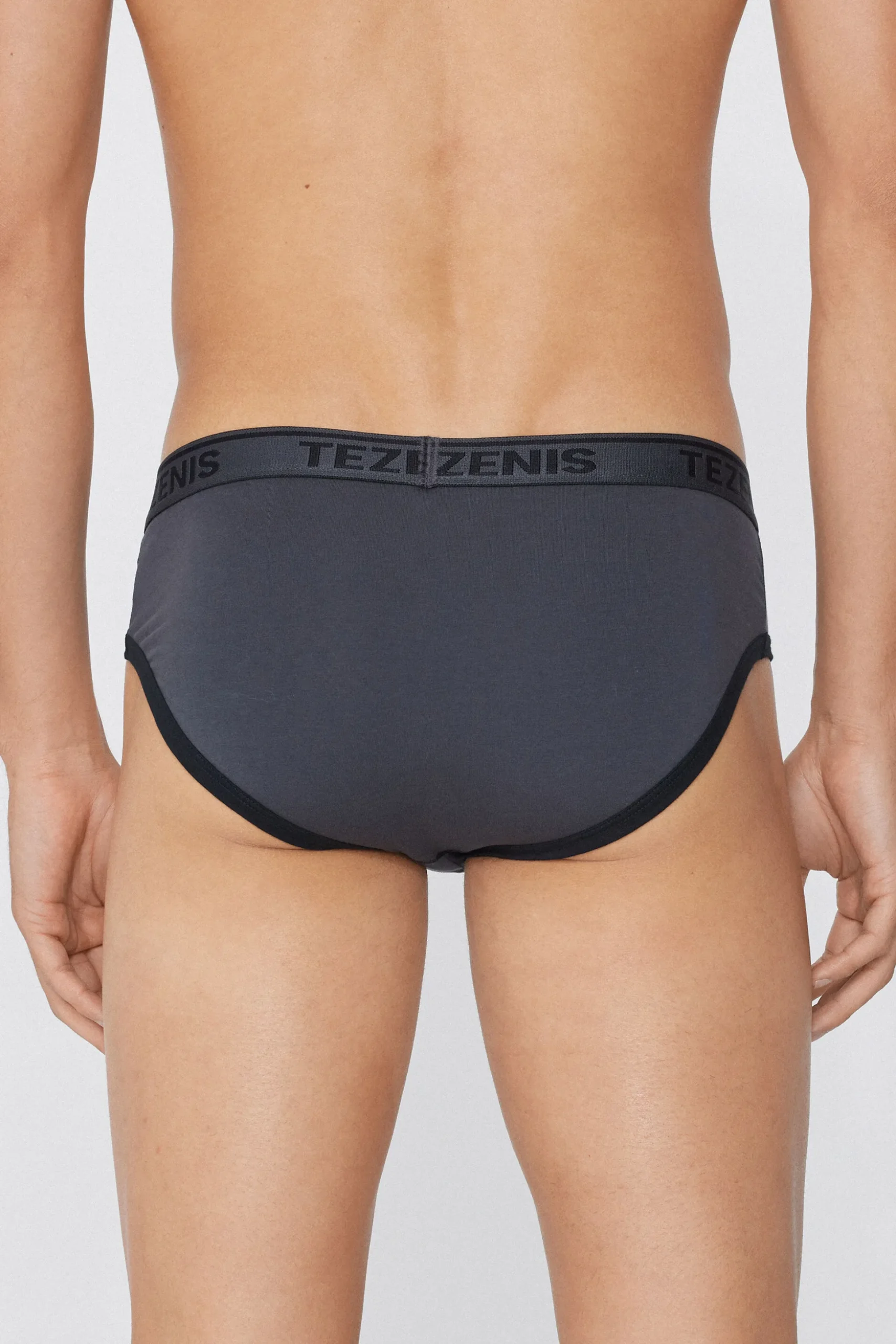 Cotton Logo Briefs With Contrasting Edging - Briefs - Men | Tezenis