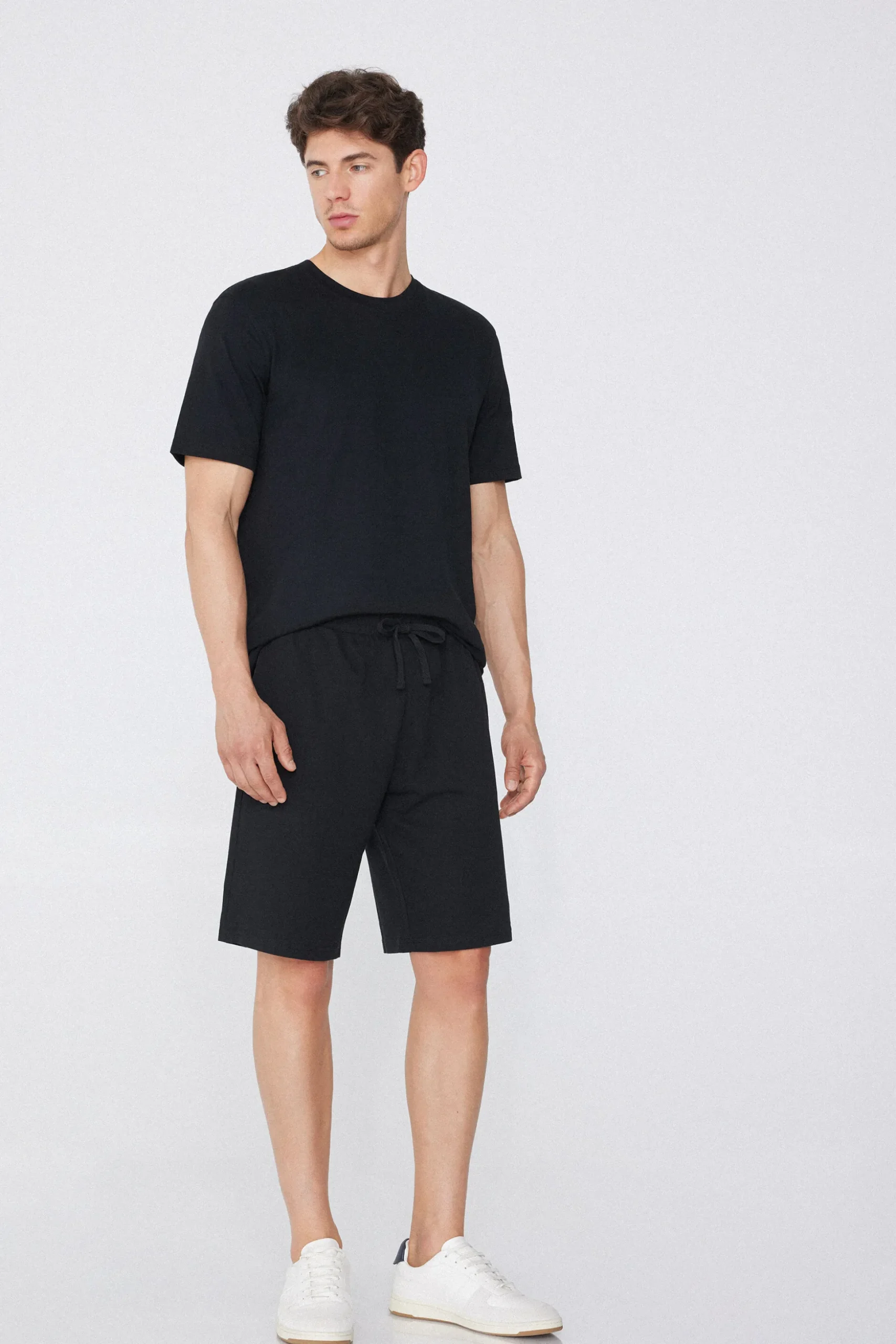 Cotton Pique Shorts - Shorts - Men | Tezenis