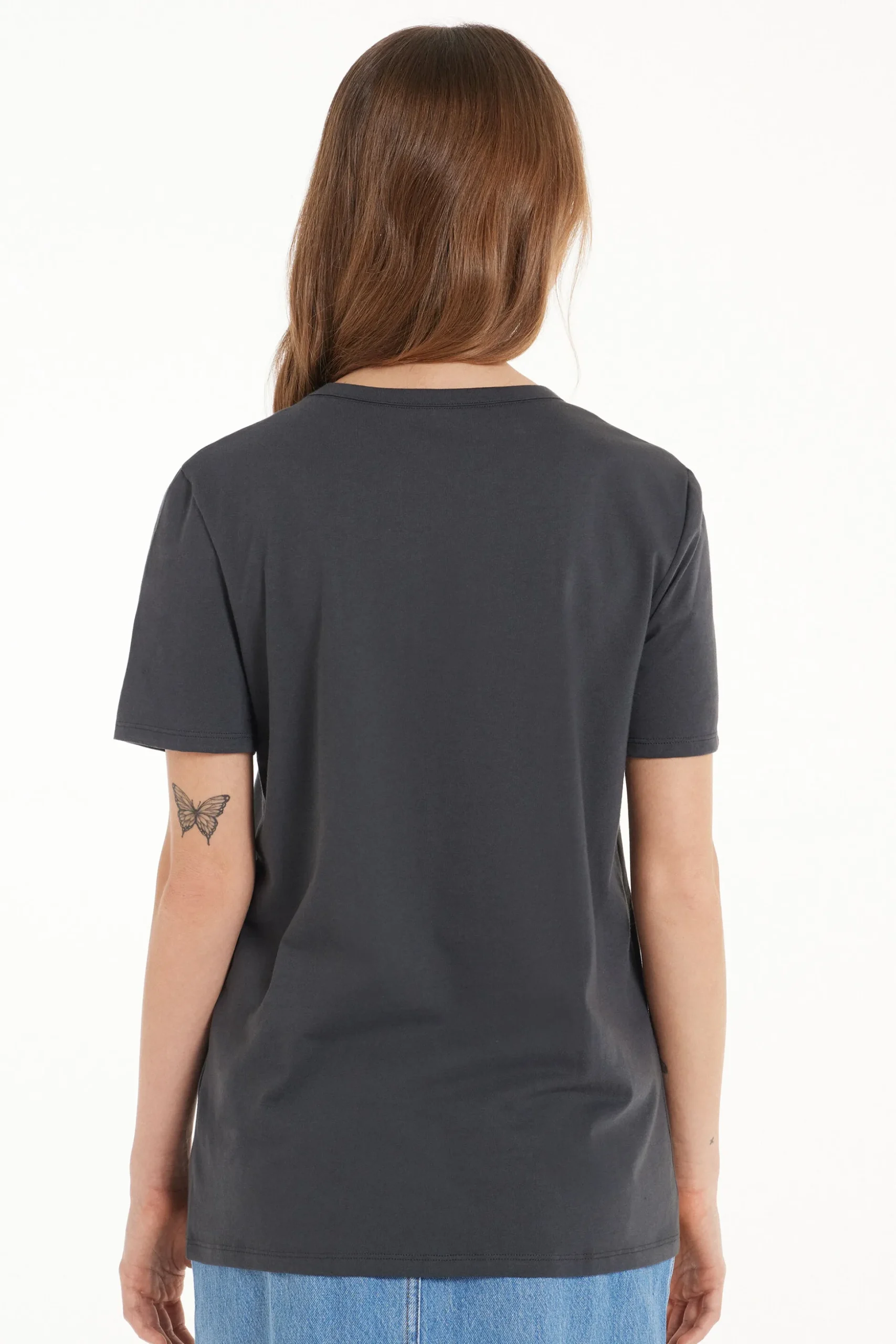 Cotton Printed T-shirt - Short-Sleeved Tops - Women | Tezenis