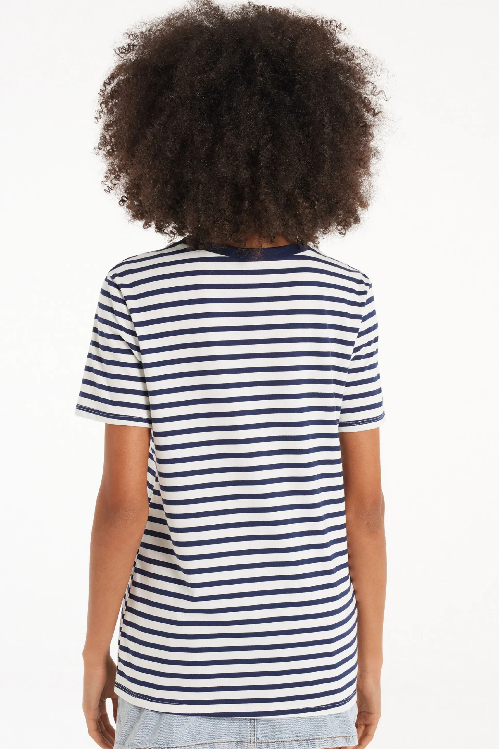 Cotton Printed T-shirt - Short-Sleeved Tops - Women | Tezenis