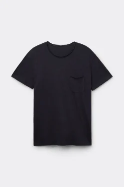 Cotton T-Shirt With Breast Pocket - T-Shirts - Men | Tezenis