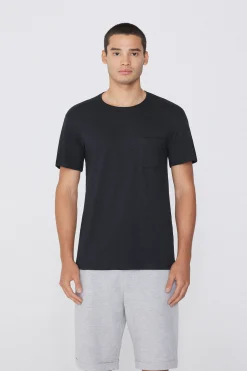 Cotton T-Shirt With Breast Pocket - T-Shirts - Men | Tezenis