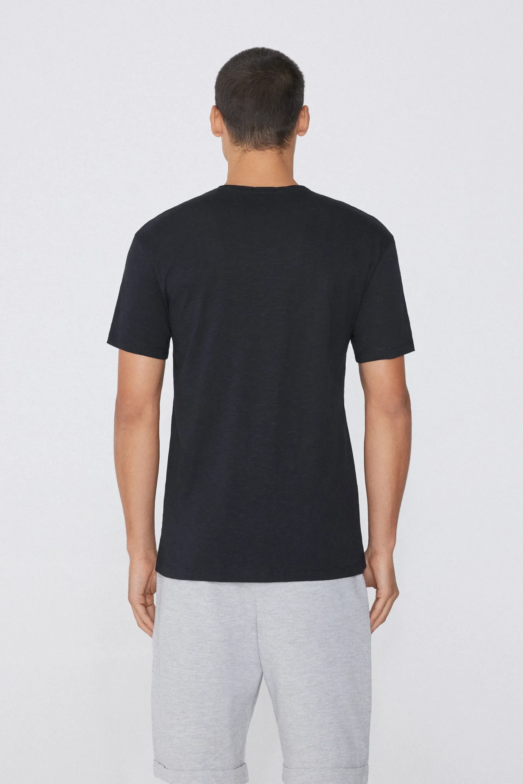 Cotton T-Shirt With Breast Pocket - T-Shirts - Men | Tezenis