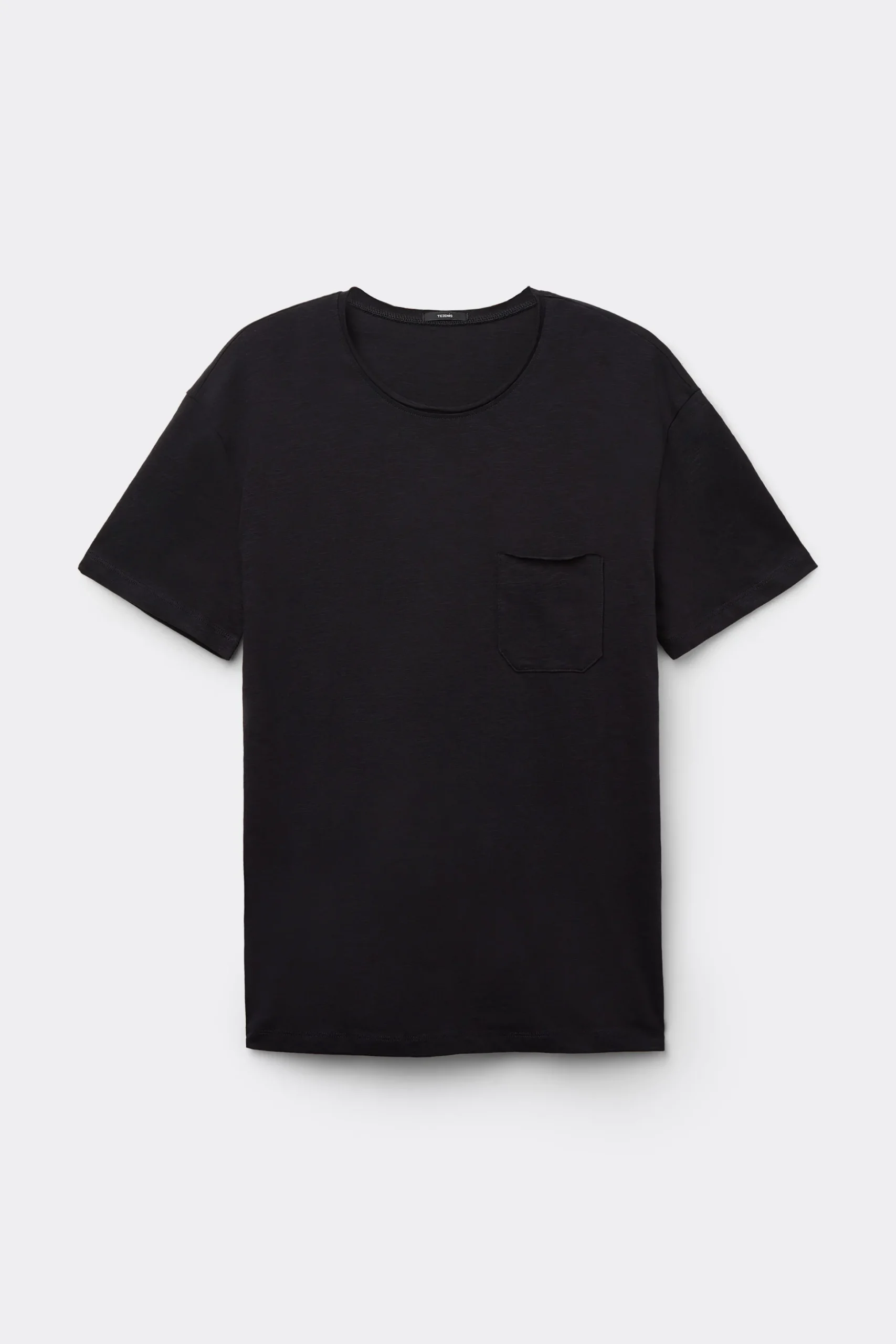 Cotton T-Shirt With Breast Pocket - T-Shirts - Men | Tezenis