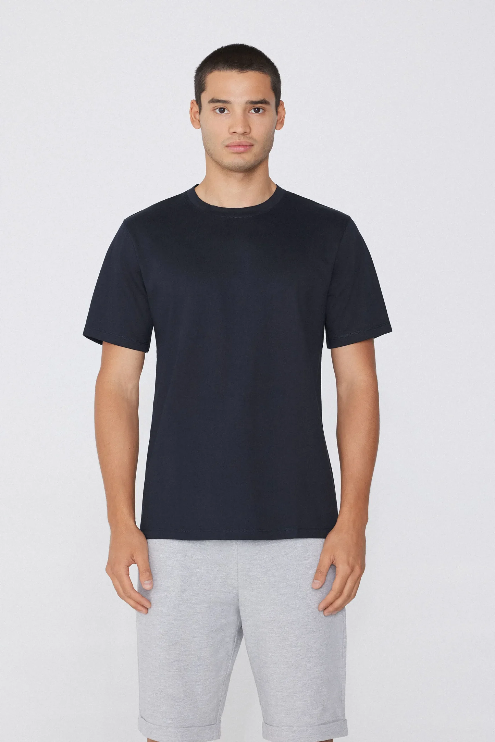 Crew-Neck 100$ Cotton T-Shirt - T-Shirts - Men | Tezenis