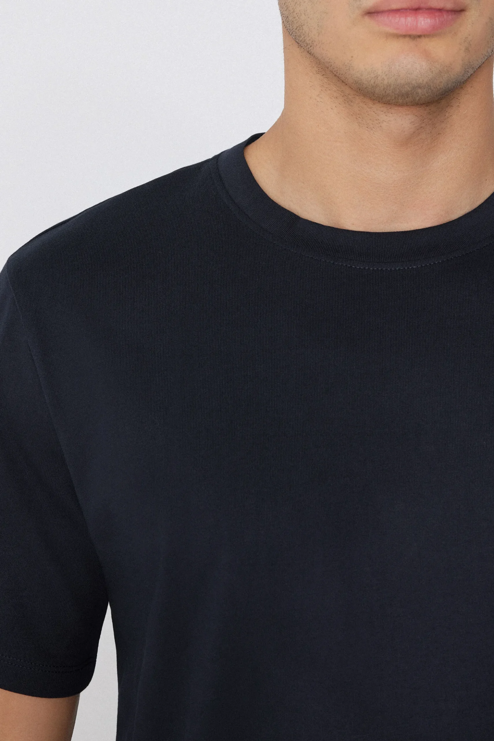 Crew-Neck 100$ Cotton T-Shirt - T-Shirts - Men | Tezenis