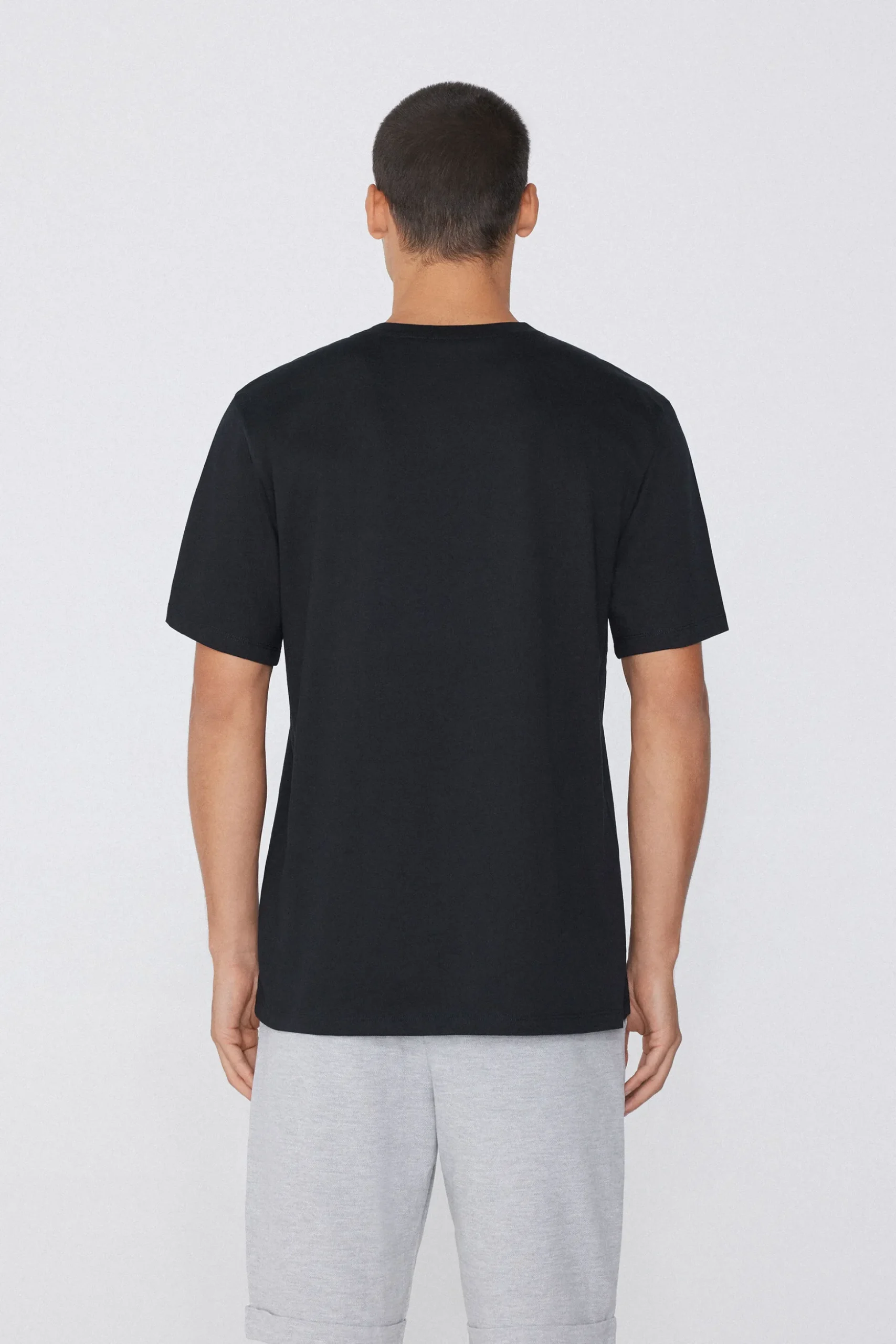 Crew-Neck 100$ Cotton T-Shirt - T-Shirts - Men | Tezenis