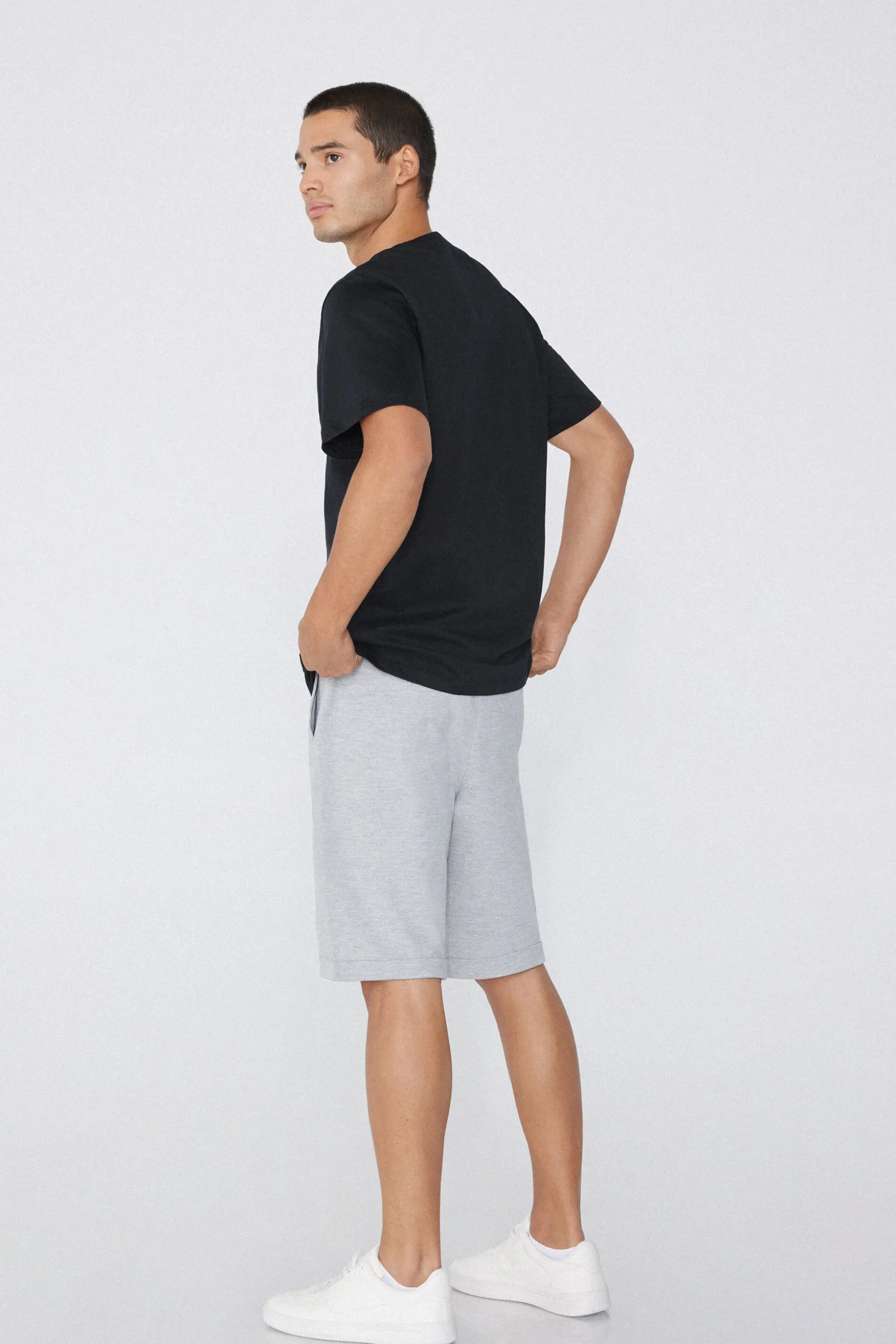 Crew-Neck 100$ Cotton T-Shirt - T-Shirts - Men | Tezenis