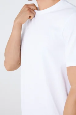 Crew-Neck 100$ Cotton T-Shirt - T-Shirts - Men | Tezenis