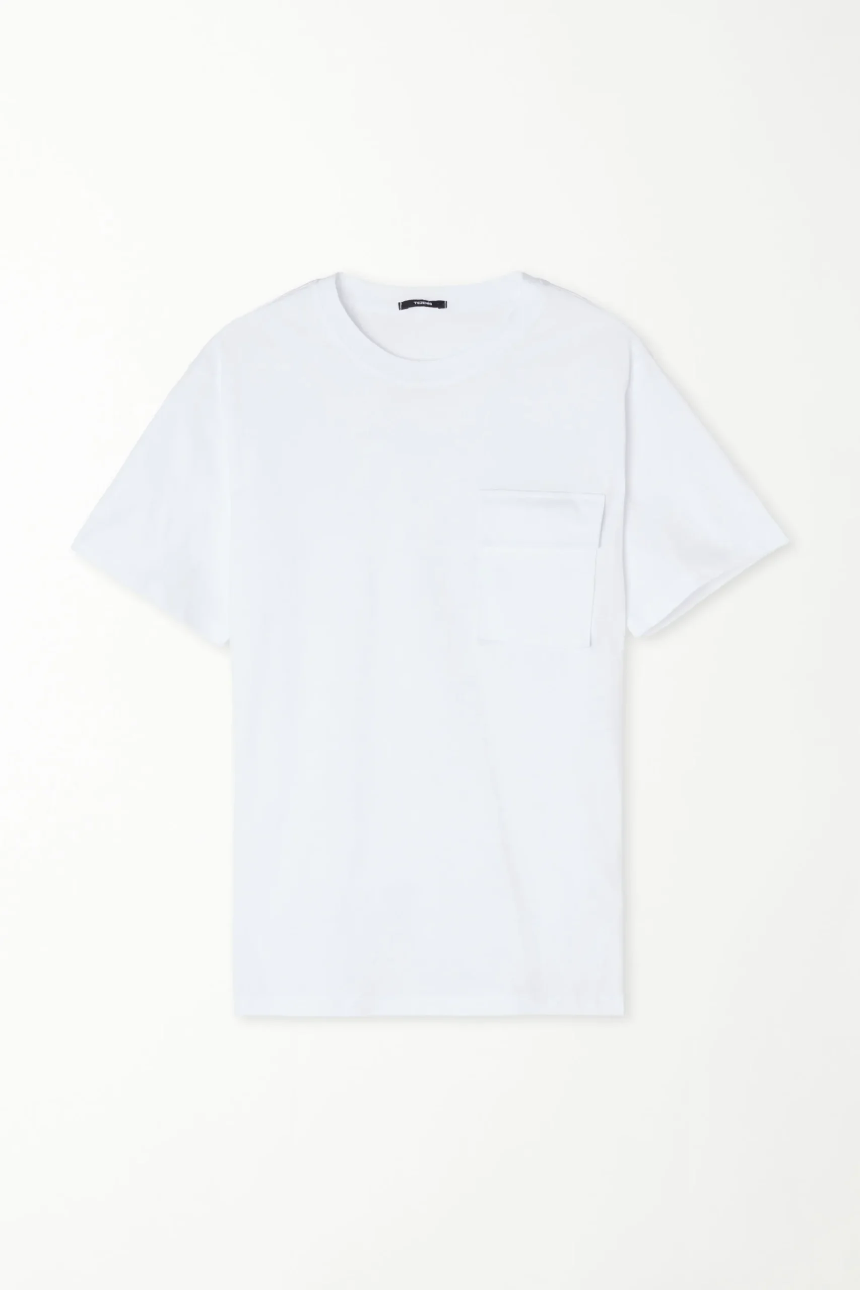 Crew-Neck Cotton Pocket T-Shirt - T-Shirts - Men | Tezenis