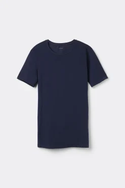 Crew-Neck Stretch-Cotton T-Shirt - Short-Sleeved Tops - Women | Tezenis