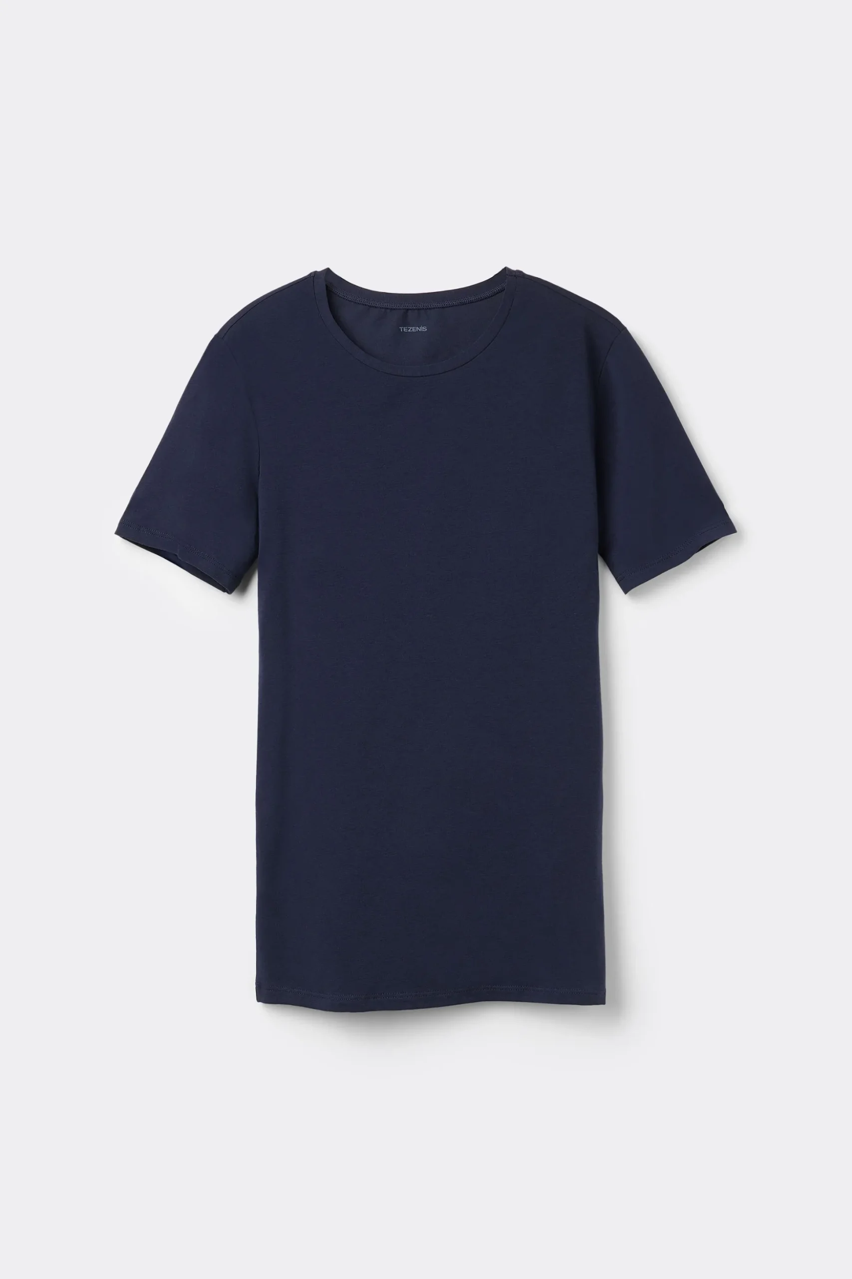 Crew-Neck Stretch-Cotton T-Shirt - Short-Sleeved Tops - Women | Tezenis