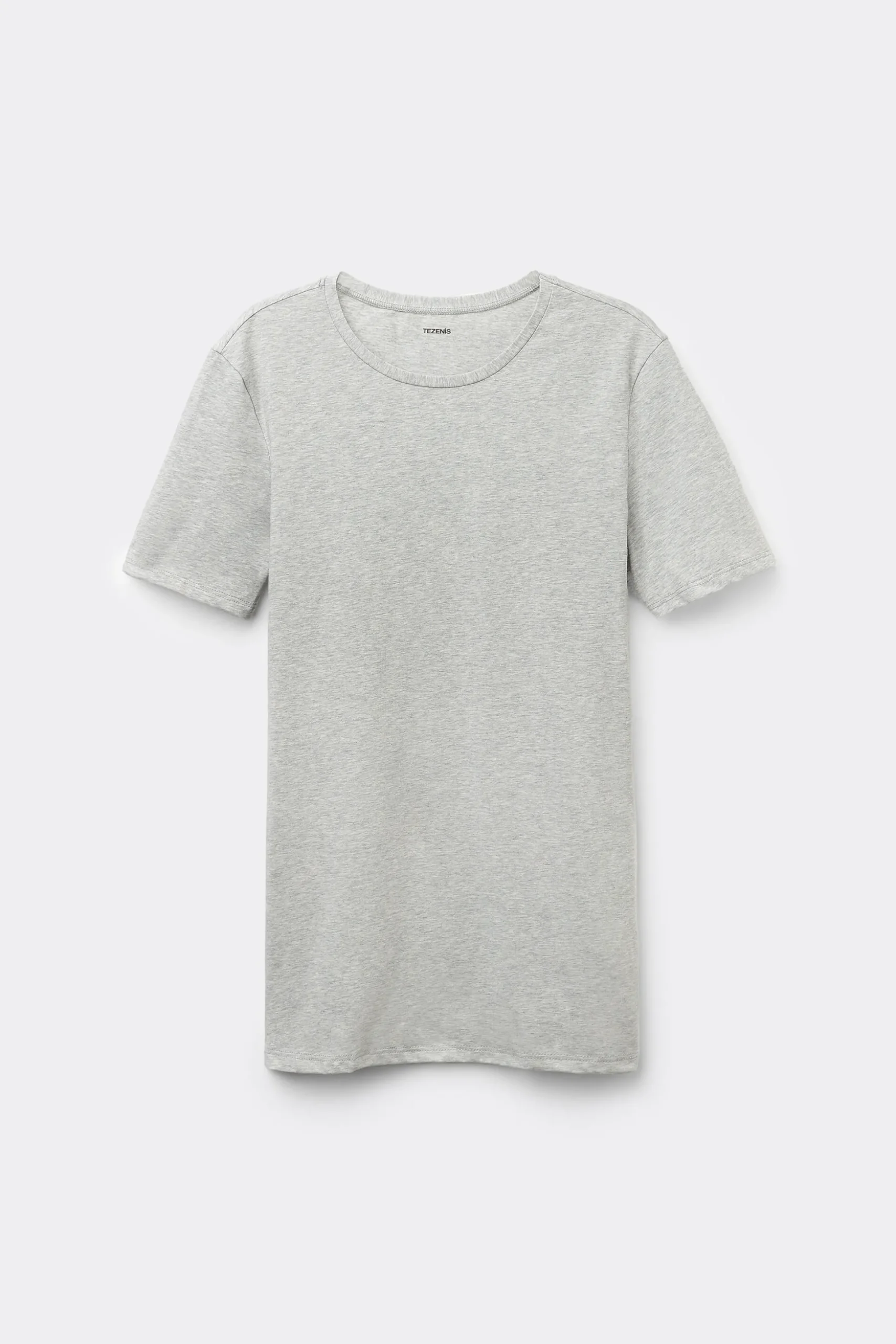 Crew-Neck Stretch-Cotton T-Shirt - Short-Sleeved Tops - Women | Tezenis