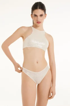 Daily Sequin High-Cut Thong - G-strings And Thongs - Women | Tezenis