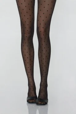 40-Denier Print Tights - Patterned - Women | Tezenis