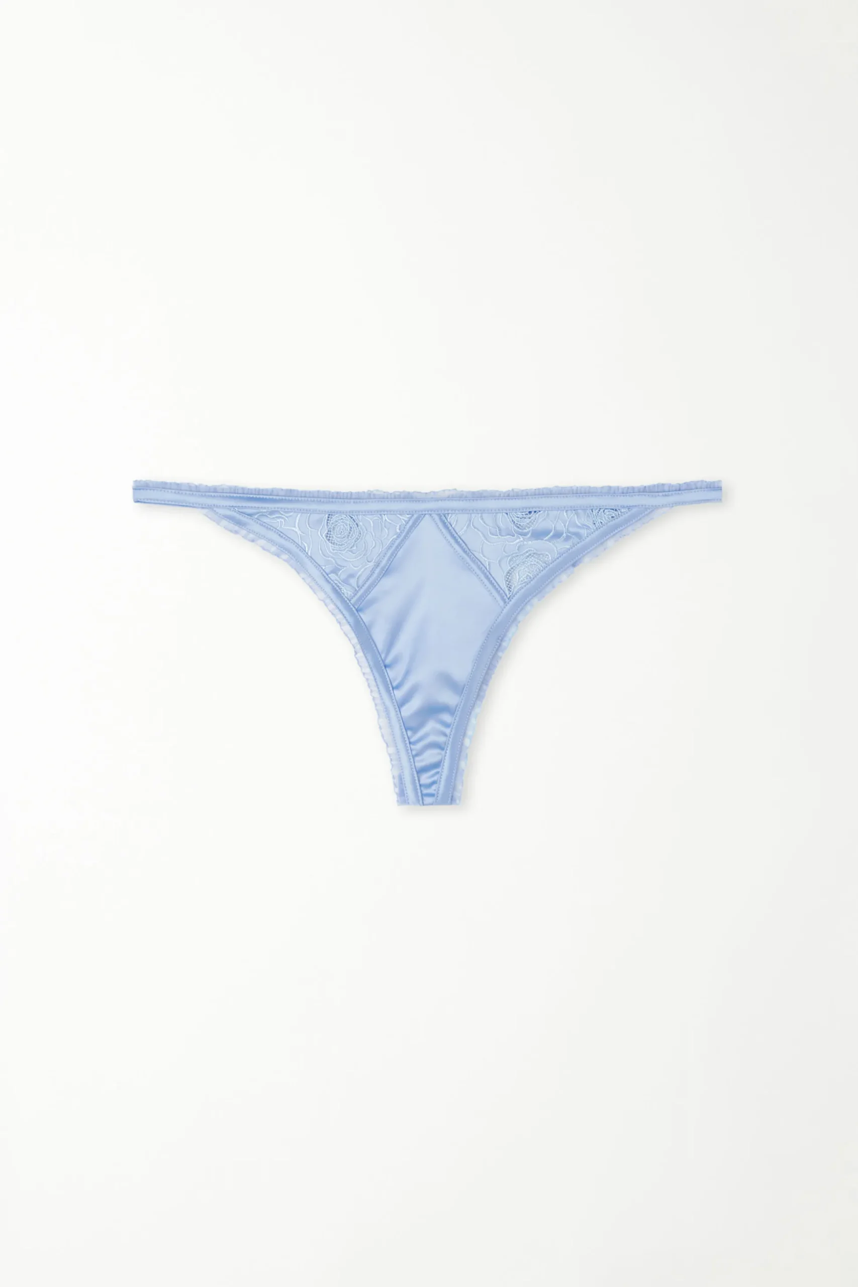 Eternal Roses Satin String Thong - G-strings And Thongs - Women | Tezenis