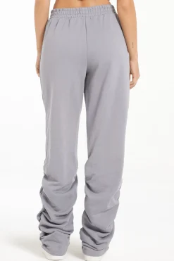 Extra Long Sweatpants With Ruching - Pants - Women | Tezenis