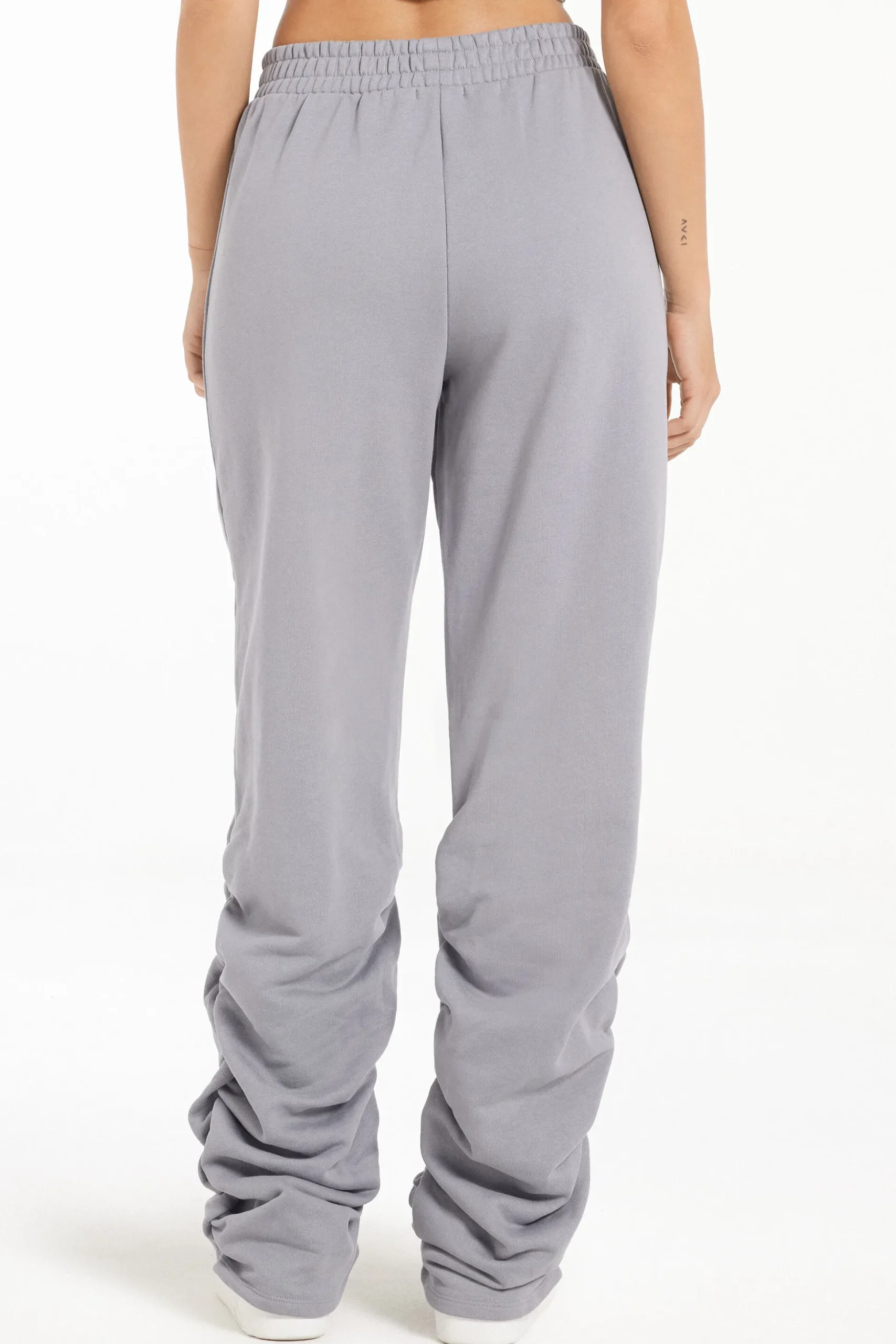 Extra Long Sweatpants With Ruching - Pants - Women | Tezenis