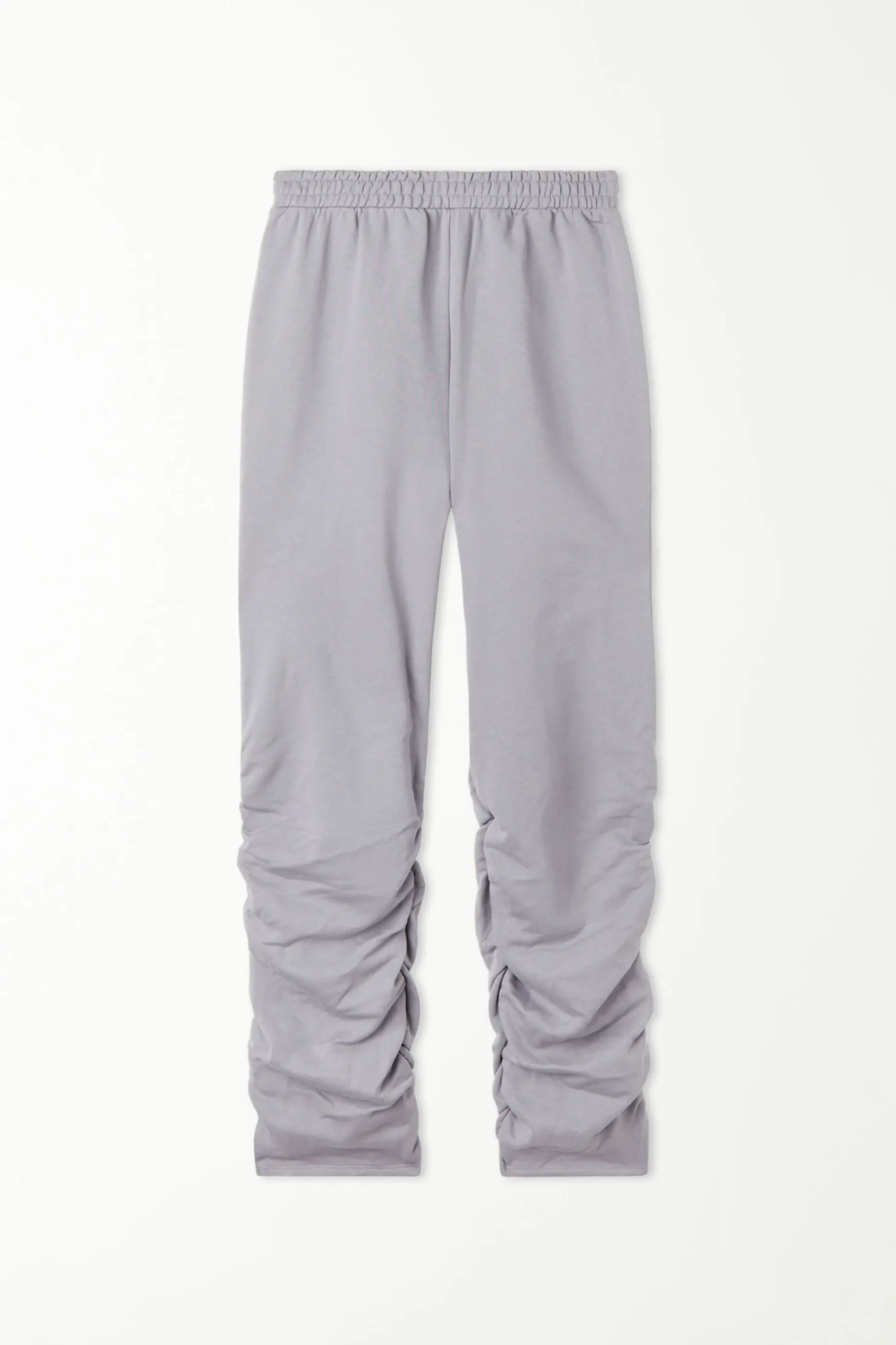 Extra Long Sweatpants With Ruching - Pants - Women | Tezenis