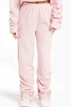 Extra Long Sweatpants With Ruching - Pants - Women | Tezenis