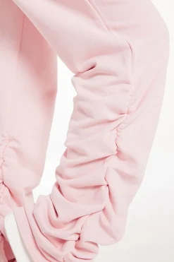 Extra Long Sweatpants With Ruching - Pants - Women | Tezenis