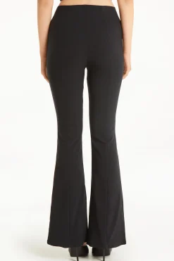 Flare-Cut Stretch Fabric Capri Pants - Pants - Women | Tezenis