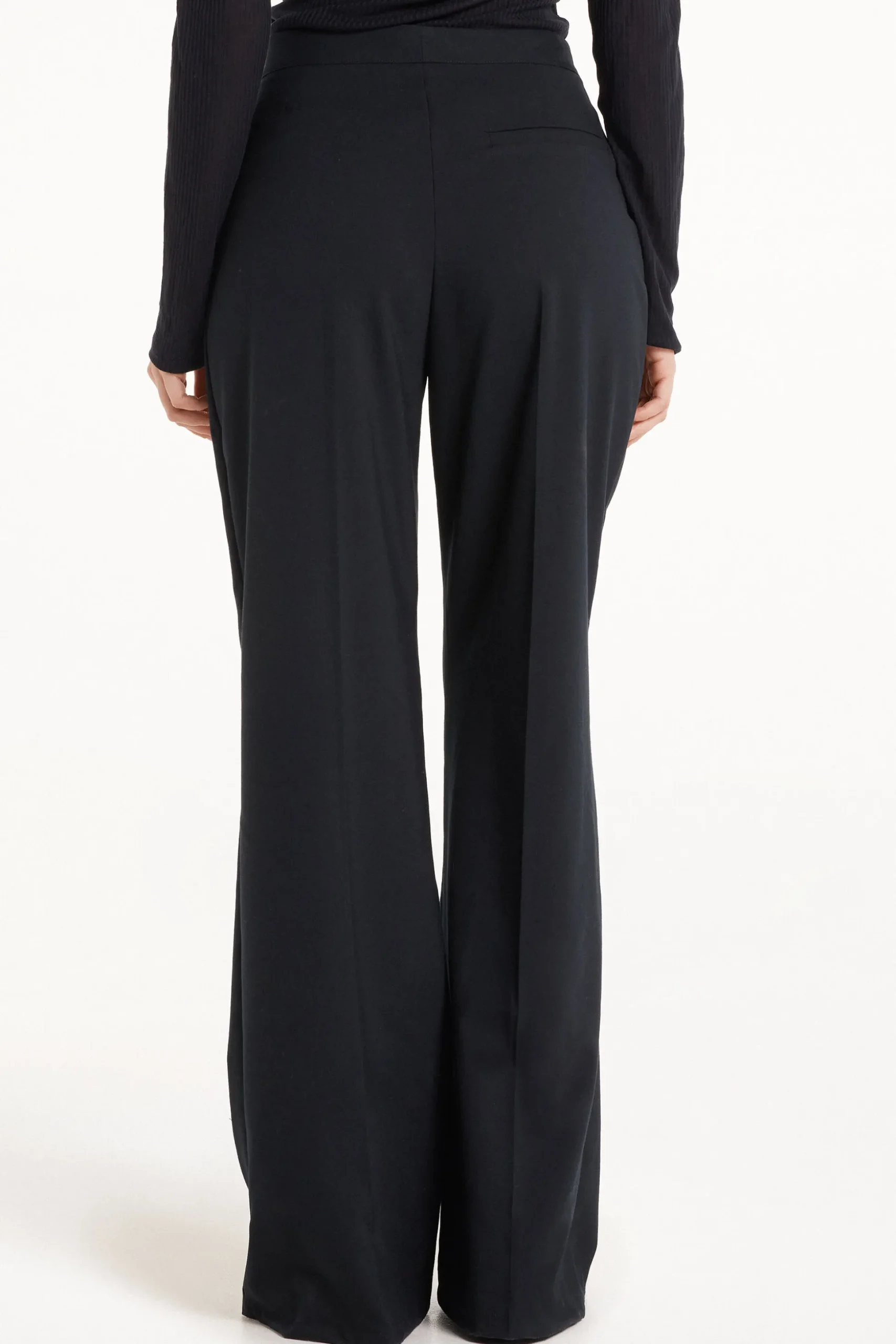 Flared Canvas Pants - Pants - Women | Tezenis
