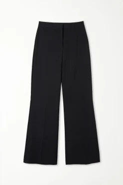 Flared Canvas Pants - Pants - Women | Tezenis