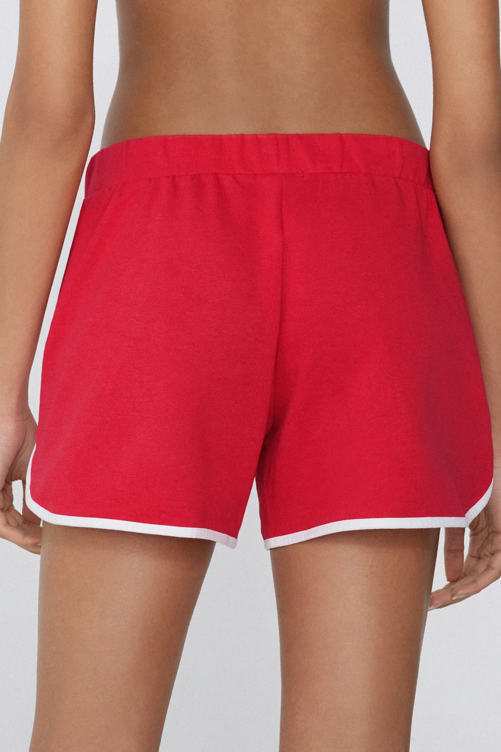 Fleece Piping Shorts - Shorts - Women | Tezenis