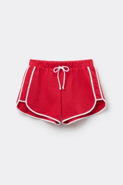 Fleece Piping Shorts - Shorts - Women | Tezenis