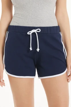 Fleece Piping Shorts - Shorts - Women | Tezenis
