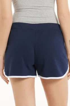 Fleece Piping Shorts - Shorts - Women | Tezenis