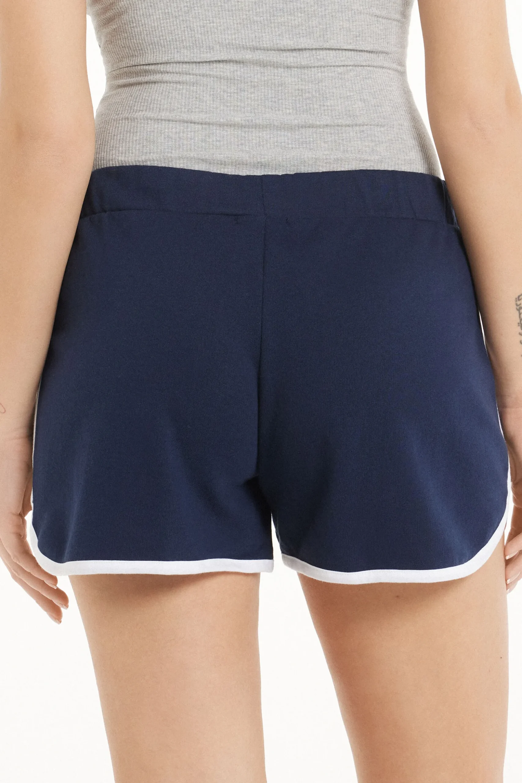 Fleece Piping Shorts - Shorts - Women | Tezenis