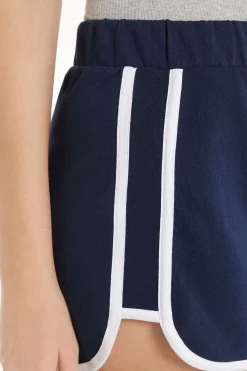 Fleece Piping Shorts - Shorts - Women | Tezenis