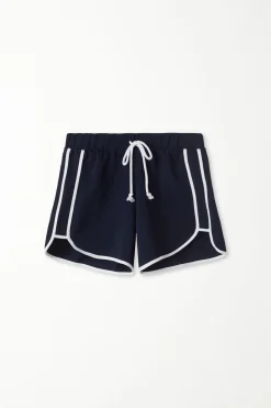 Fleece Piping Shorts - Shorts - Women | Tezenis