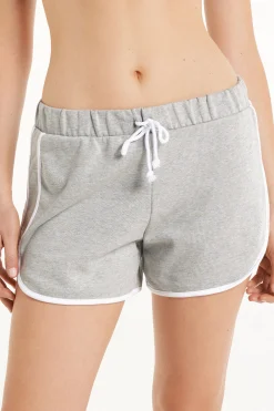Fleece Piping Shorts - Shorts - Women | Tezenis