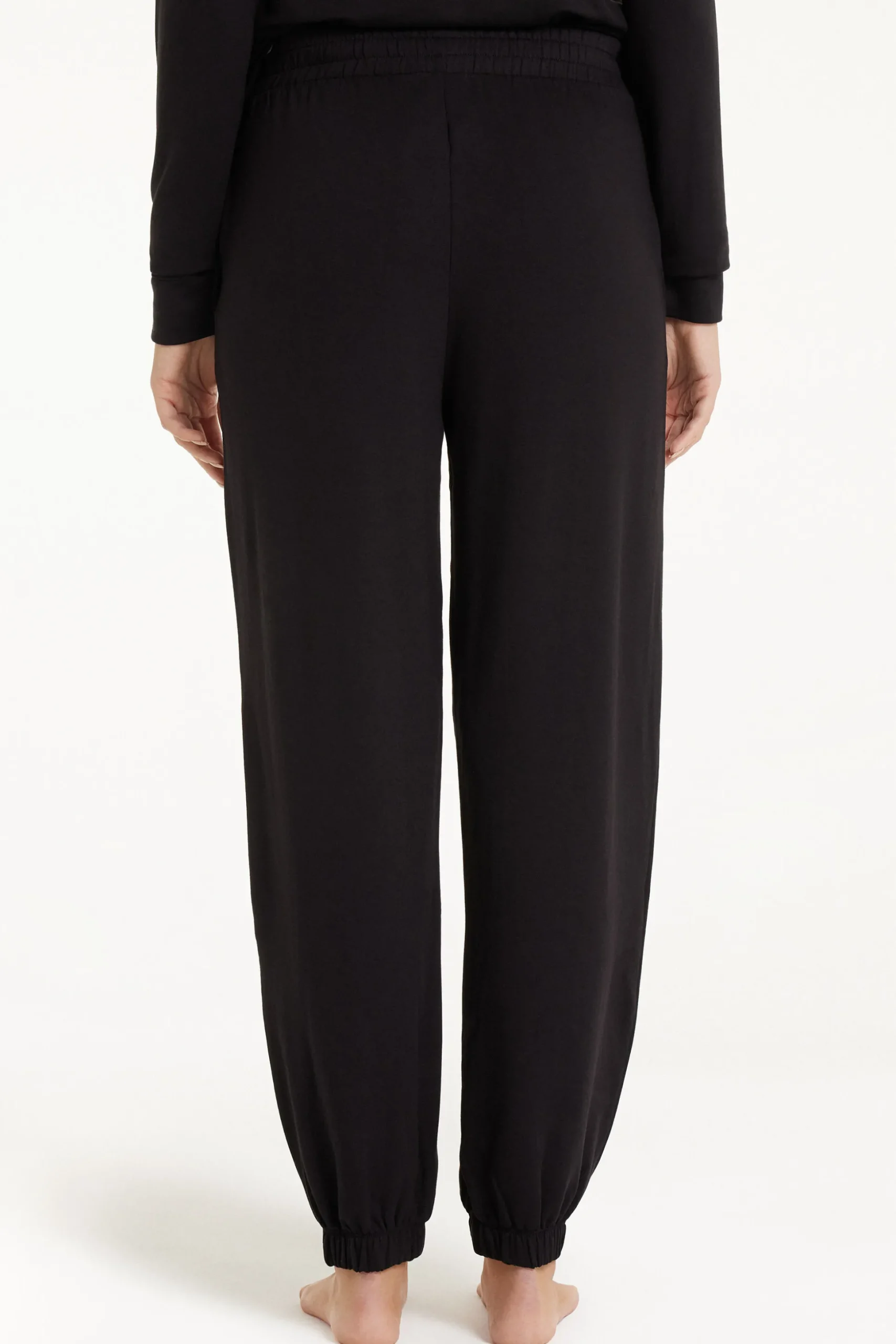 Fleece-Lined Jogging Pants - Pajama Sets - Women | Tezenis
