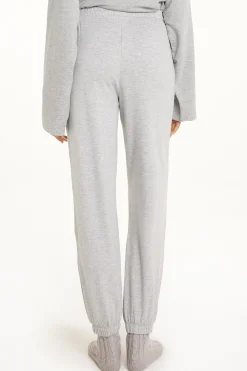 Fleece-Lined Jogging Pants - Pajama Sets - Women | Tezenis