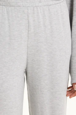 Fleece-Lined Jogging Pants - Pajama Sets - Women | Tezenis