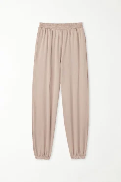 Fleece-Lined Jogging Pants - Pajama Sets - Women | Tezenis